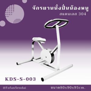 KDS-S-003-จักรยานนั่งปั่นน้องหนู(สแตนเลส 304)