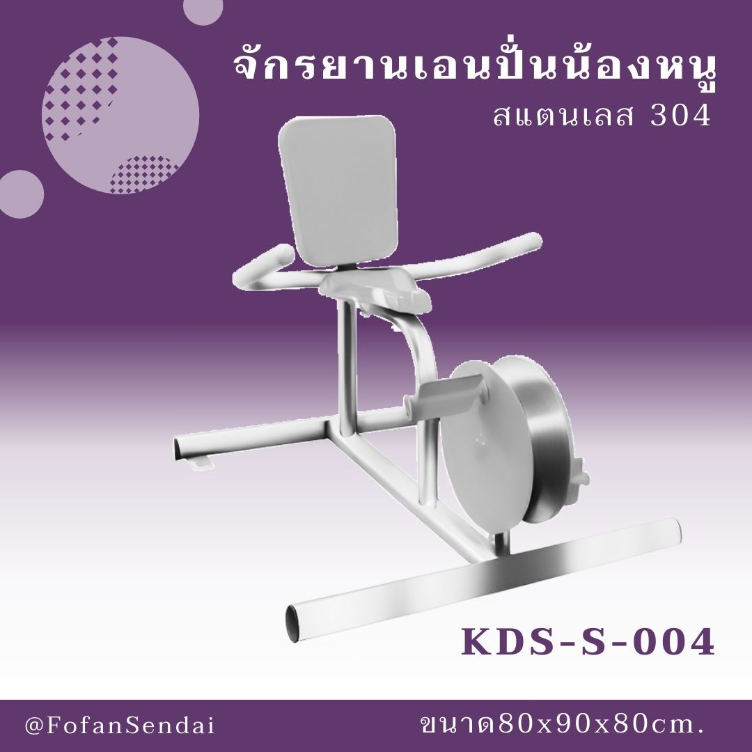 KDS-S-004-จักรยานเอนปั่นน้องหนู(สแตนเลส 304)